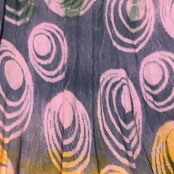 NWT! Women's Style Purple/Orange Tie Dye Swing Dress - One Size - Picture 5 of 10